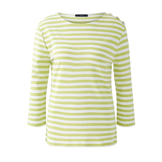 Oui Koszulka w kolorze zielono-białym ze sklepu Limango Polska w kategorii Bluzki damskie - zdjęcie 187790625