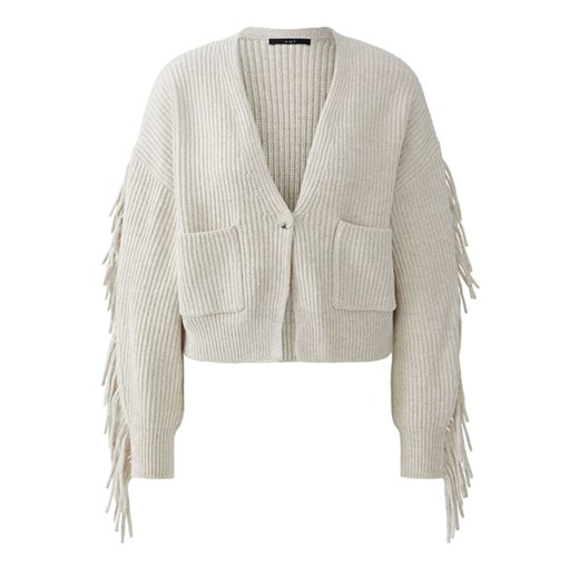Oui Kardigan w kolorze beżowym ze sklepu Limango Polska w kategorii Swetry damskie - zdjęcie 187790645