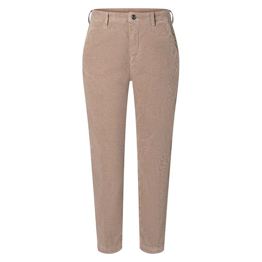 MAC Spodnie chino w kolorze jasnobrązowym ze sklepu Limango Polska w kategorii Spodnie damskie - zdjęcie 187790877
