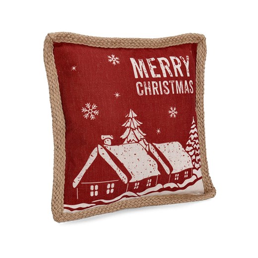 Bizzotto Poduszka &quot;Rowan&quot; w kolorze czerwonym - 45 x 45 cm ze sklepu Limango Polska w kategorii Poduszki dekoracyjne - zdjęcie 187791525