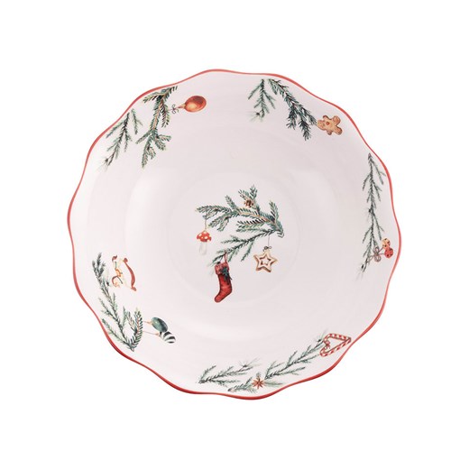 Villa d´Este Salaterka &quot;Rametto&quot; w kolorze biało-zielono-czerwonym - Ø Villa D´este onesize wyprzedaż Limango Polska