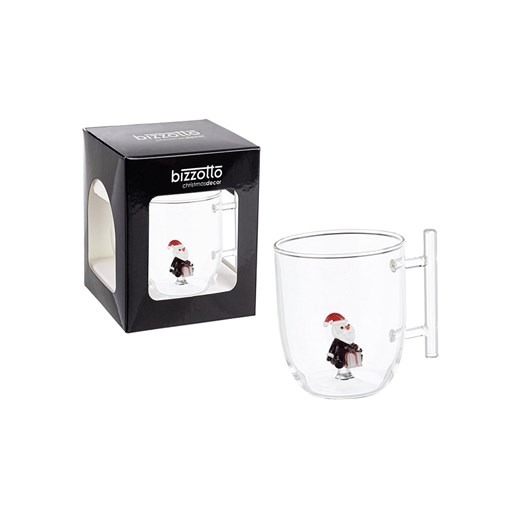 Bizzotto Kubek &quot;Santa&quot; ze wzorem - wys. 11,5 x  Ø 8,5 ze sklepu Limango Polska w kategorii Naczynia - zdjęcie 187791589