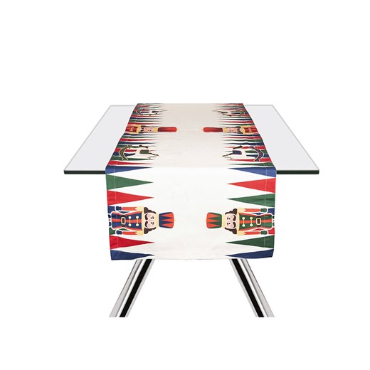 Trendy Kitchen by EXCÉLSA Bieżnik &quot;Vintage Christmas&quot; ze wzorem - 140 x 45 cm ze sklepu Limango Polska w kategorii Obrusy i bieżniki - zdjęcie 187792017