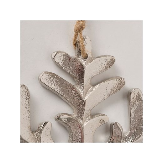 Boltze Zawieszka świąteczna &quot;Snefi&quot; w kolorze srebrnym - dł. 16 cm Boltze onesize promocyjna cena Limango Polska