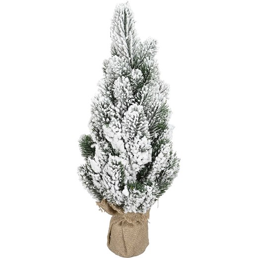 POSIWIO Choinka dekoracyjna w kolorze zielonym - wys. 48 x Ø 20 cm ze sklepu Limango Polska w kategorii Doniczki i osłonki - zdjęcie 187792535