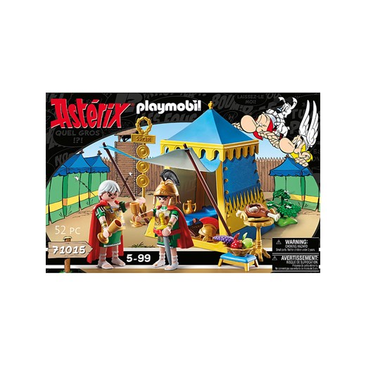 Playmobil Figurki do zabawy &quot;Asterix: Leader tent with generals&quot; - 5+ ze sklepu Limango Polska w kategorii Zabawki - zdjęcie 187792895
