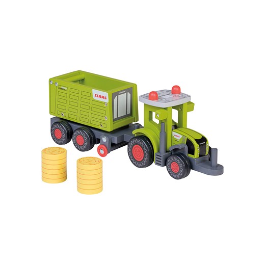 Happy People Traktor &quot;Claas Axion 870&quot; z przyczepą - 2 + ze sklepu Limango Polska w kategorii Zabawki - zdjęcie 187792957