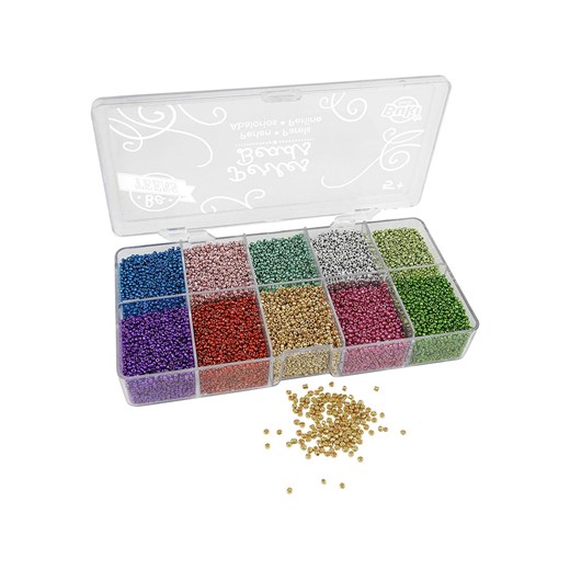 BUKI Zestaw koralików &quot;Box Of Metallic Beads&quot; - 5+ ze sklepu Limango Polska w kategorii Zabawki - zdjęcie 187793317