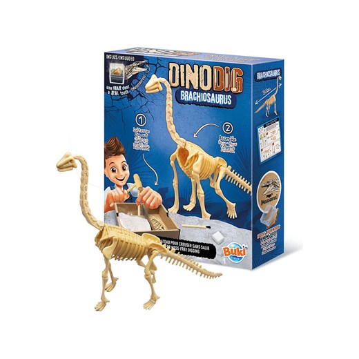 BUKI Zabawka konstrukcyjna &quot;Dino Kit - Brachiosaurus&quot; - 8+ ze sklepu Limango Polska w kategorii Zabawki - zdjęcie 187793477