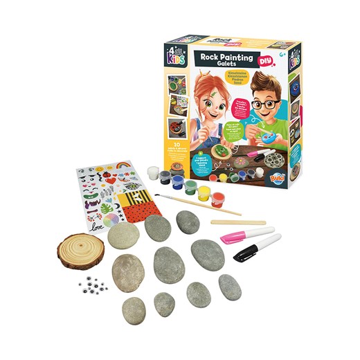 BUKI Zestaw do malowania &quot;Rock Painting&quot; - 6+ ze sklepu Limango Polska w kategorii Zabawki - zdjęcie 187793557