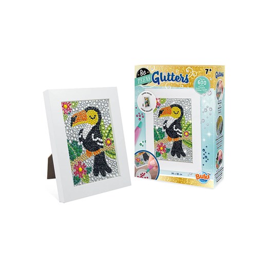 BUKI Zestaw kreatywny &quot;Be Teens Glitters - Toucan&quot; - 7+ ze sklepu Limango Polska w kategorii Zabawki - zdjęcie 187793586