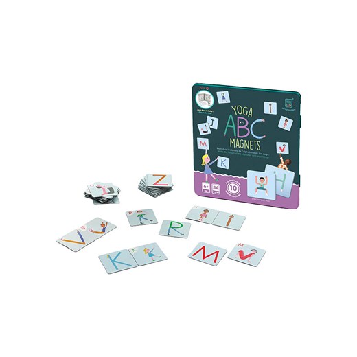 BUKI Zabawka edukacyjna &quot;Yoga Abc Magnete&quot; - 5+ ze sklepu Limango Polska w kategorii Zabawki - zdjęcie 187793646