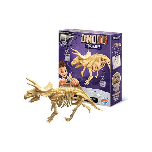 BUKI Zabawka konstrukcyjna &quot;Dino Kit - Triceratops&quot; - 8+ ze sklepu Limango Polska w kategorii Zabawki - zdjęcie 187793688