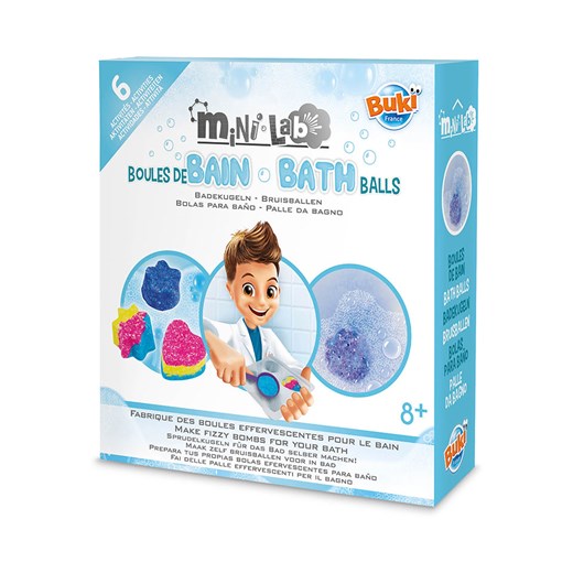 BUKI Zestaw do eksperymentowania &quot;Mini Lab Bath Balls&quot; - 8+ ze sklepu Limango Polska w kategorii Zabawki - zdjęcie 187793746