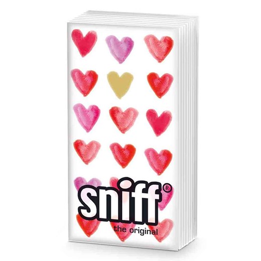 ppd Chusteczki &quot;Aquarell Hearts&quot; w kolorze biało-czerwonym ze sklepu Limango Polska w kategorii Akcesoria kuchenne - zdjęcie 187793798