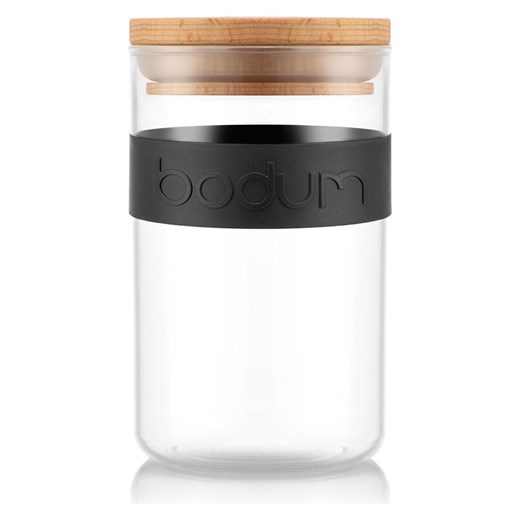 bodum Słoik &quot;Bistro&quot; w kolorze czarno-beżowym - 600 ml ze sklepu Limango Polska w kategorii Pojemniki kuchenne - zdjęcie 187793815
