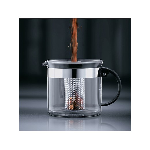 bodum Zaparzacz &quot;Bistro Nouveau&quot; w kolorze czarnym do herbaty - 1 l ze sklepu Limango Polska w kategorii Dzbanki i zaparzacze - zdjęcie 187793825