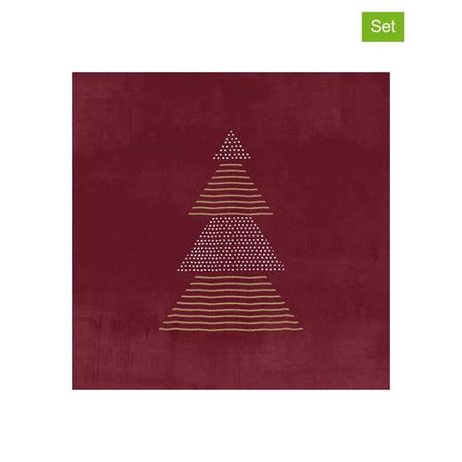 ppd Serwetki (40 szt.) &quot;Pure Christmas&quot; w kolorze bordowym ze sklepu Limango Polska w kategorii Akcesoria kuchenne - zdjęcie 187793908