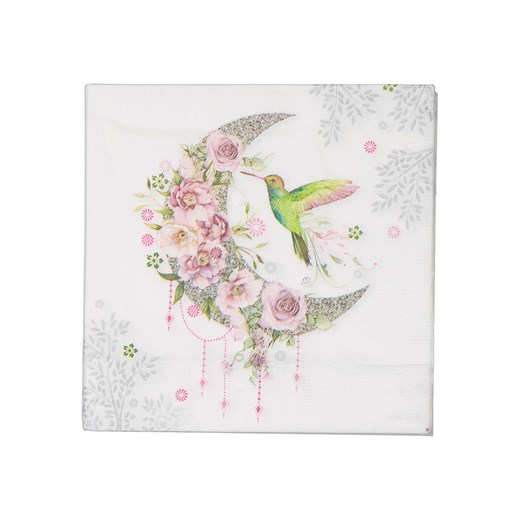 ppd Obrus &quot;Hummingbird Moon&quot; w kolorze białym - 33 x 33 cm ze sklepu Limango Polska w kategorii Obrusy i bieżniki - zdjęcie 187793935