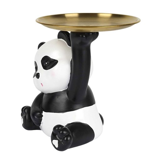 Rétro Chic Figurka dekoracyjna w kolorze czarno-białym - wys. 18 cm Rétro Chic onesize okazyjna cena Limango Polska