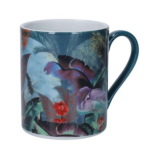 Mikasa Kubek &quot;Flamingo&quot; w kolorze turkusowo-czerwonym - 350 ml ze sklepu Limango Polska w kategorii Naczynia - zdjęcie 187794157