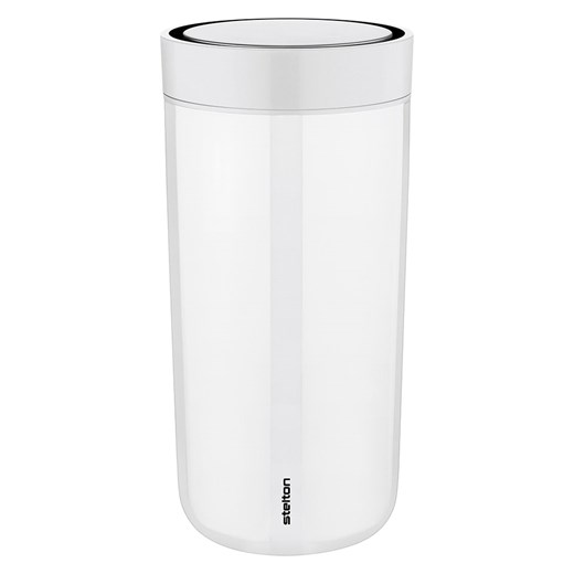 Stelton Kubek termiczny &quot;To Go Click&quot; w kolorze kremowym - 400 ml ze sklepu Limango Polska w kategorii Kubki termiczne - zdjęcie 187794229