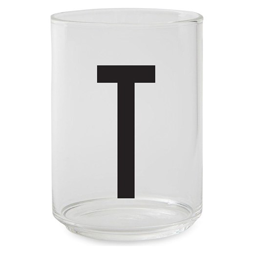 Design Letters Szklanka w kolorze czarnym - 350 ml Design Letters onesize okazja Limango Polska