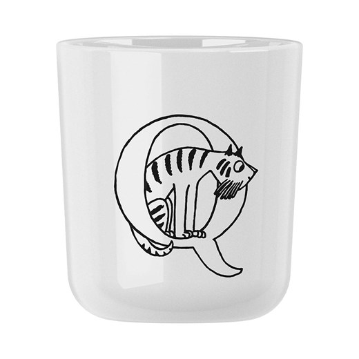 RIG-TIG Kubek &quot;Moomin ABC - Q&quot; w kolorze białym - 200 ml ze sklepu Limango Polska w kategorii Kubki - zdjęcie 187794295