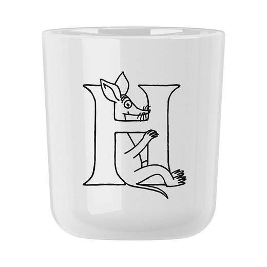 RIG-TIG Kubek &quot;Moomin ABC - H&quot; w kolorze białym - 200 ml ze sklepu Limango Polska w kategorii Kubki - zdjęcie 187794296