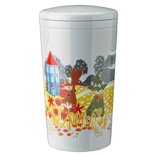 Stelton Kubek termiczny &quot;Carrie&quot; w kolorze szarym - 400 ml Stelton onesize okazyjna cena Limango Polska