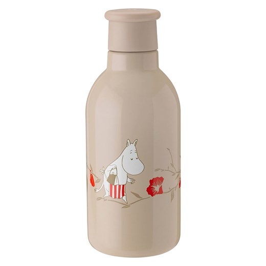 RIG-TIG Butelka termiczna &quot;Moomin&quot; w kolorze beżowym - 500 ml ze sklepu Limango Polska w kategorii Kubki termiczne - zdjęcie 187794419
