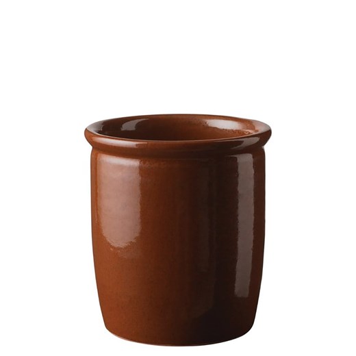 Stelton Doniczka &quot;Knabstrup&quot; w kolorze pomarańczowym - wys. 14 x Ø 12,7 cm ze sklepu Limango Polska w kategorii Doniczki i osłonki - zdjęcie 187794438