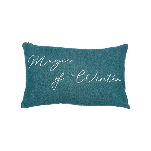 David Fussenegger Poszewka &quot;Diva - Magic of Winter&quot; w kolorze turkusowym na poduszkę ze sklepu Limango Polska w kategorii Poduszki dekoracyjne - zdjęcie 187794539