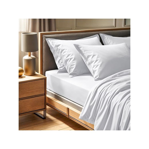 Colourful Cotton Prześcieradło renforcè w kolorze białym na gumce ze sklepu Limango Polska w kategorii Prześcieradła - zdjęcie 187794779