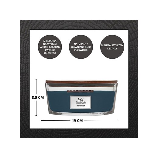 WoodWick Świeca zapachowa &quot;Antiquarium&quot; - 453,6 g Woodwick onesize wyprzedaż Limango Polska