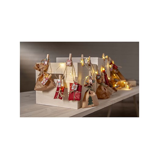 STAR Trading Łańcuch świetlny LED &quot;Clippy Advent&quot; w różnych kolorach - Star Trading onesize okazja Limango Polska