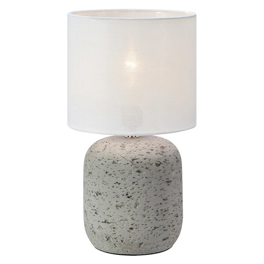 Marksljöd Lampa stołowa &quot;Montagna&quot; w kolorze szaro-białym - wys. 33 x Ø 18 cm ze sklepu Limango Polska w kategorii Oświetlenie - zdjęcie 187795125