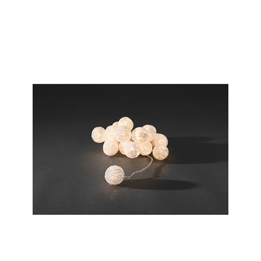 Konstsmide Girlanda LED w kolorze białym - dł. 600 cm ze sklepu Limango Polska w kategorii Dekoracje bożonarodzeniowe - zdjęcie 187795278