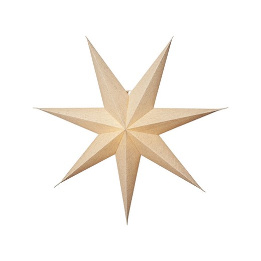 STAR Trading Gwiazda papierowa &quot;Cotton&quot; w kolorze beżowym - Ø 60 cm Star Trading onesize okazja Limango Polska