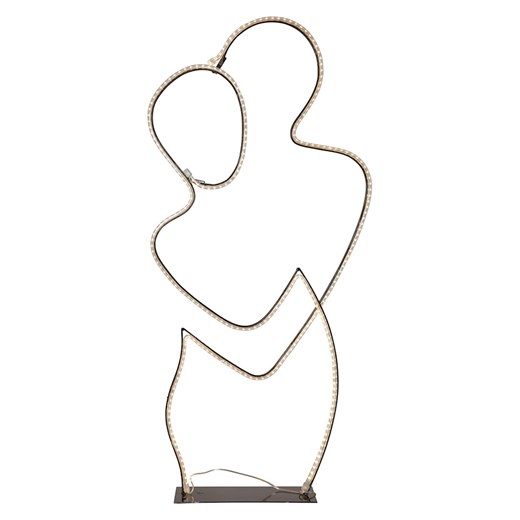 STAR Trading Dekoracja LED &quot;Grafico&quot; w kolorze czarnym - 40 x 87 cm ze sklepu Limango Polska w kategorii Oświetlenie - zdjęcie 187795407