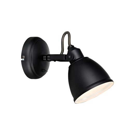 Marksljöd Lampa ścienna &quot;Fjällbacka&quot; w kolorze czarnym - 12 x 17 x 19,5 cm ze sklepu Limango Polska w kategorii Oświetlenie - zdjęcie 187795418