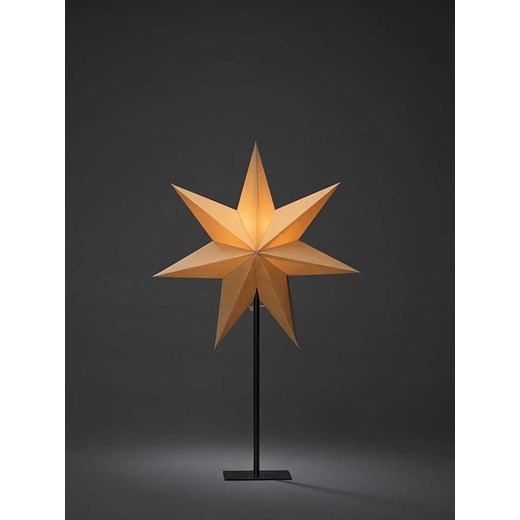 Konstsmide Lampa dekoracyjna &quot;Star&quot; w kolorze beżowym - 65 x 40 cm Konstsmide onesize promocyjna cena Limango Polska