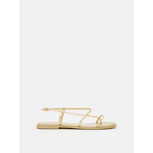 Mohito - Sandały - złoty ze sklepu Mohito w kategorii Sandały damskie - zdjęcie 187795775