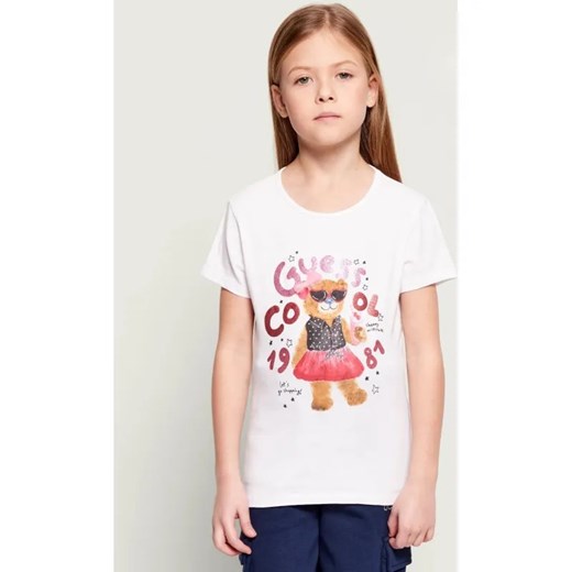 Guess T-shirt | Regular Fit ze sklepu Gomez Fashion Store w kategorii Bluzki dziewczęce - zdjęcie 187795987