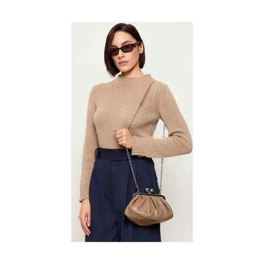 Weekend MaxMara Skórzana torebka na ramię PRATI | Pasticcino ze sklepu Gomez Fashion Store w kategorii Kopertówki - zdjęcie 187796038