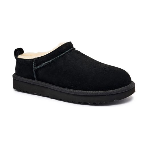 UGG Mule W CLASSIC MICRO | z dodatkiem wełny | zamsz ze sklepu Gomez Fashion Store w kategorii Kapcie damskie - zdjęcie 187796078