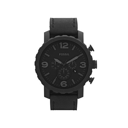 Zegarek Fossil Nate JR1354 Czarny ze sklepu eobuwie.pl w kategorii Zegarki - zdjęcie 187797788