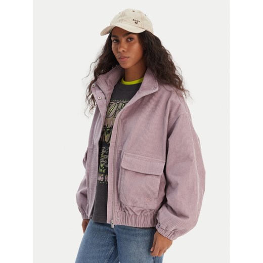 Roxy Kurtka przejściowa Slow Song II ERJJK03646 Fioletowy Relaxed Fit ze sklepu MODIVO w kategorii Kurtki damskie - zdjęcie 187797966