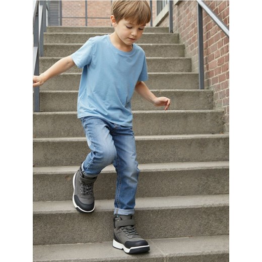 Sinsay - Buty trekkingowe za kostkę - szary ze sklepu Sinsay w kategorii Buty trekkingowe dziecięce - zdjęcie 187799665