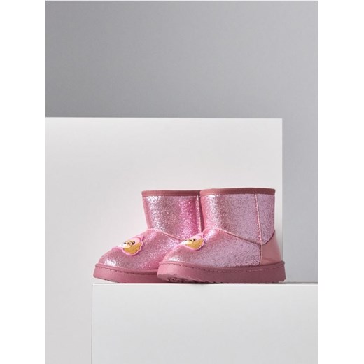 Sinsay - Ocieplane śniegowce z połyskiem PAW Patrol - różowy ze sklepu Sinsay w kategorii Buty zimowe dziecięce - zdjęcie 187799669